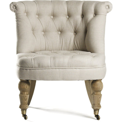 Amelie Slipper Chair by Zentique. Made from unique in a traditional style.