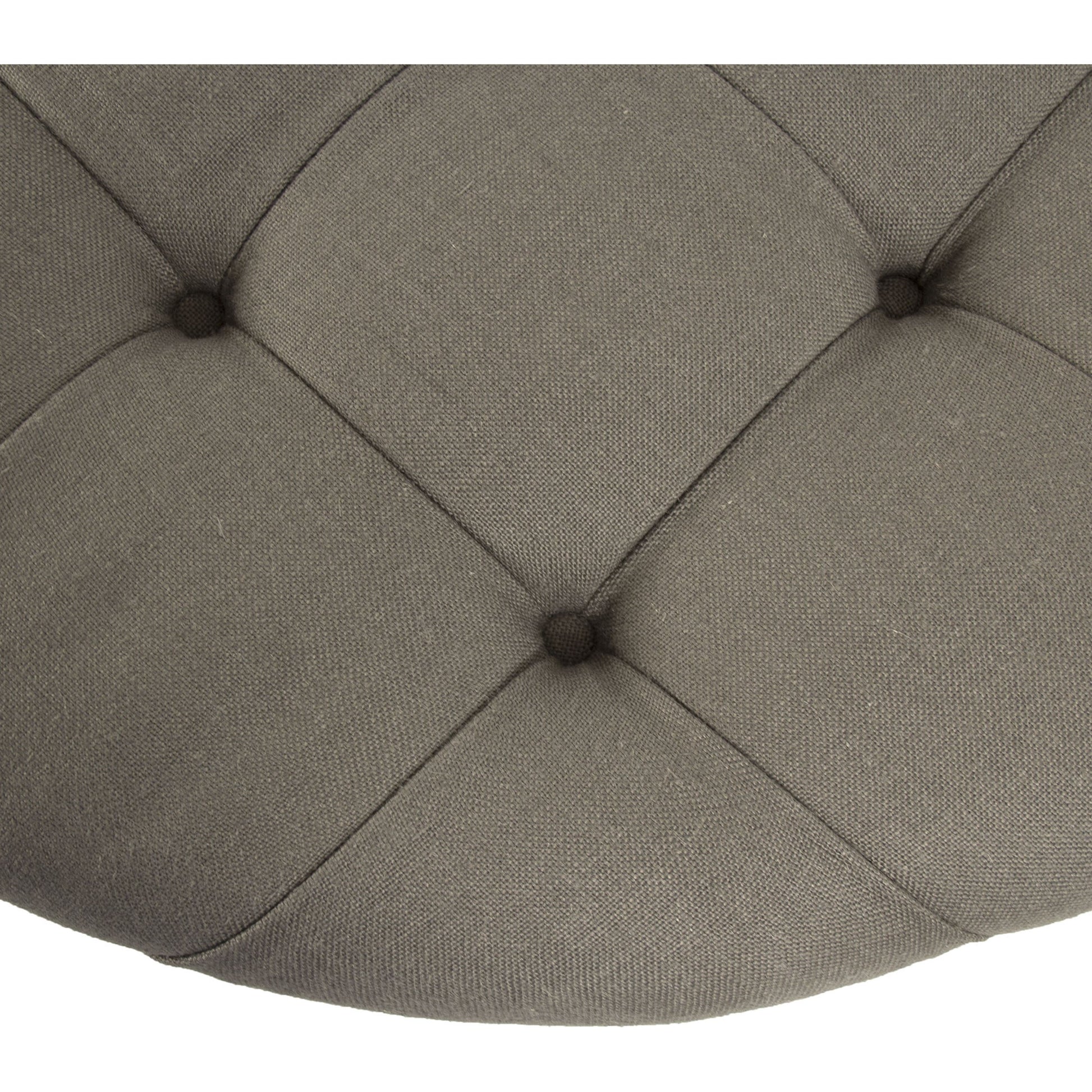 Maison Tufted Round Ottoman by Zentique. Made from unique in a traditional style.