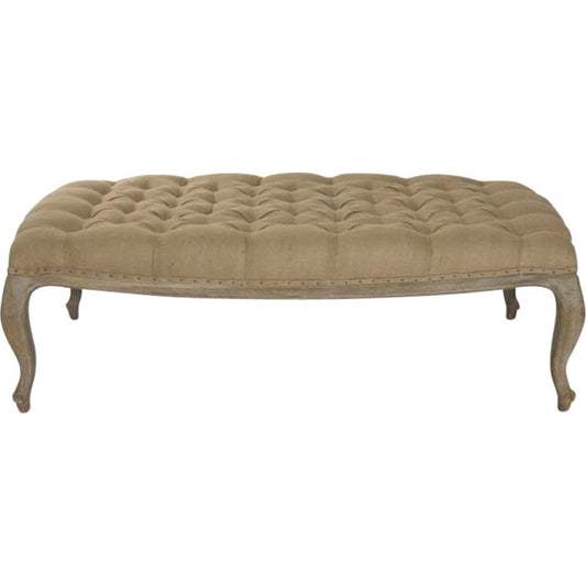 Maison Tufted Ottoman by Zentique. Made from unique in a traditional style.