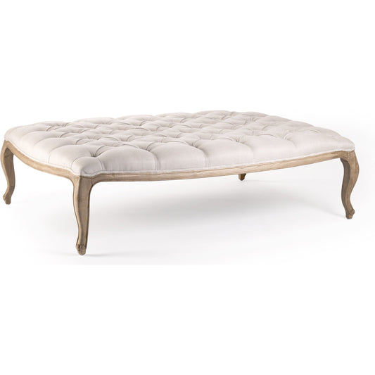 Maison Tufted Ottoman by Zentique. Made from unique in a traditional style.