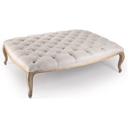 Maison Tufted Ottoman by Zentique. Made from unique in a traditional style.