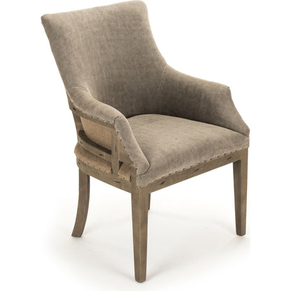 Liberte Deconstructed Arm Chair by Zentique in dry finished birch. Made from dry finished birch in a traditional style.