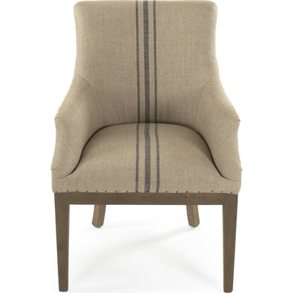 Liberte Deconstructed Arm Chair by Zentique in dry finished birch. Made from dry finished birch in a traditional style.