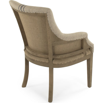 Liberte Deconstructed Arm Chair by Zentique in dry finished birch. Made from dry finished birch in a traditional style.