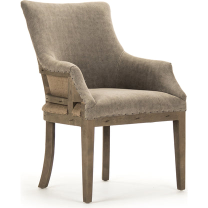 Liberte Deconstructed Arm Chair by Zentique in dry finished birch. Made from dry finished birch in a traditional style.