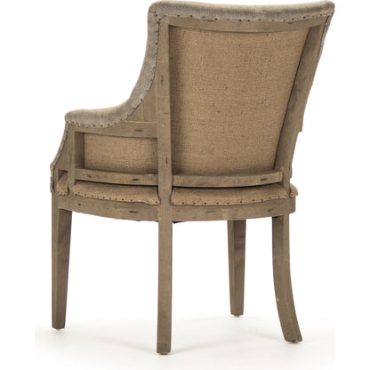 Liberte Deconstructed Arm Chair by Zentique in dry finished birch. Made from dry finished birch in a traditional style.