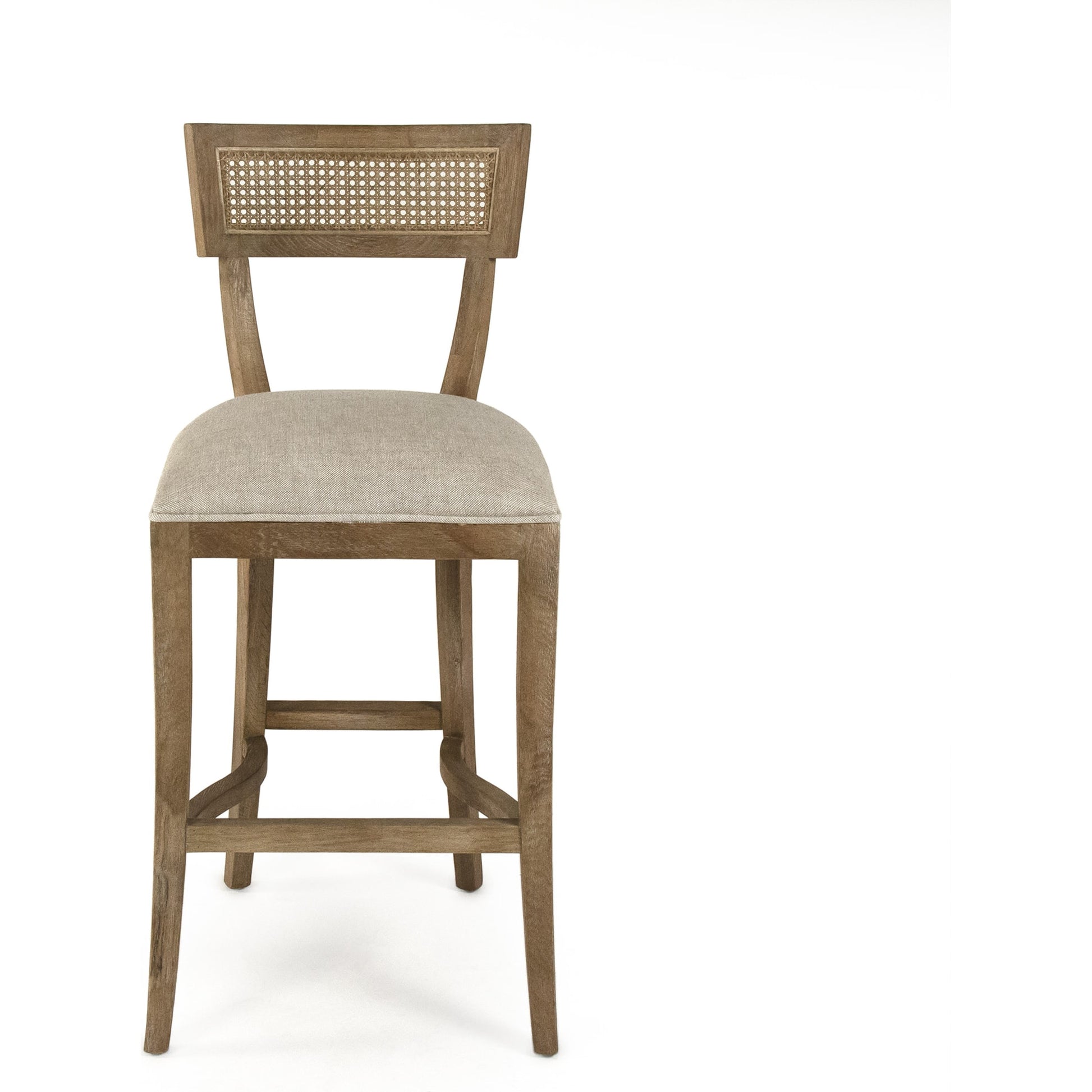 Carvell Cane Back Bar Stool by Zentique. Made from unique in a transitional style.