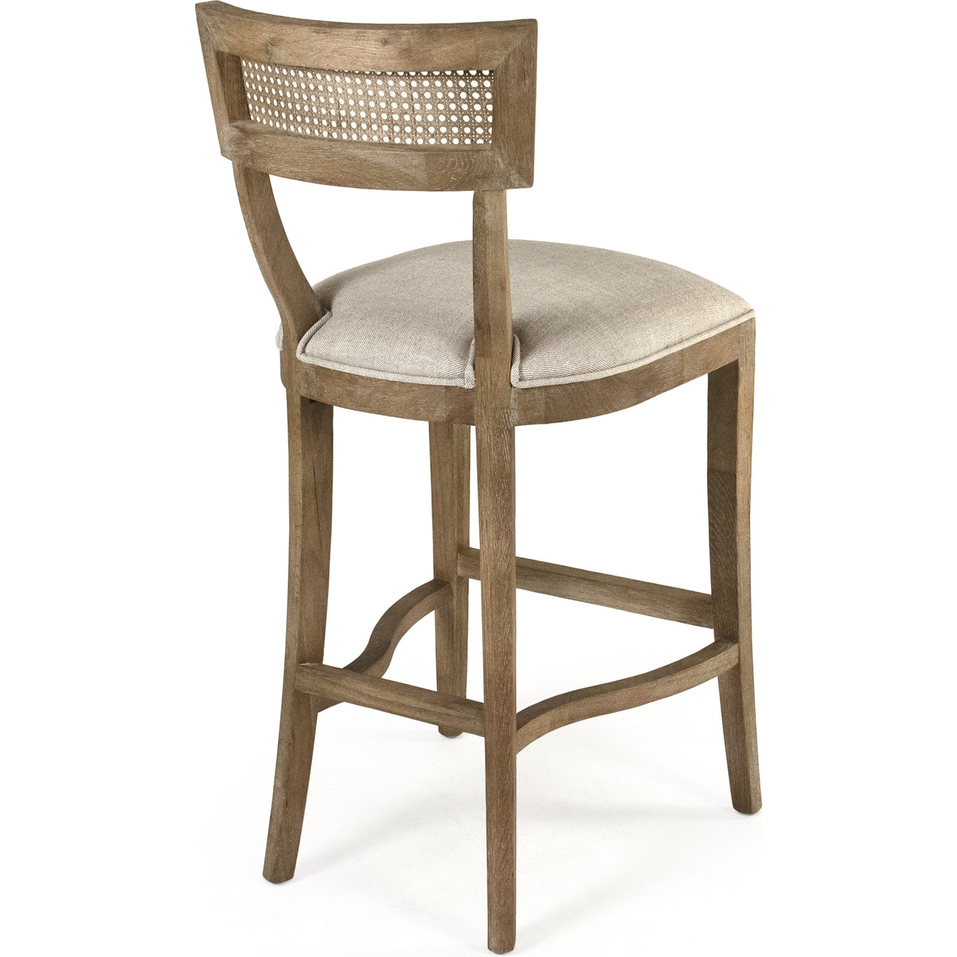 Carvell Cane Back Bar Stool by Zentique. Made from unique in a transitional style.