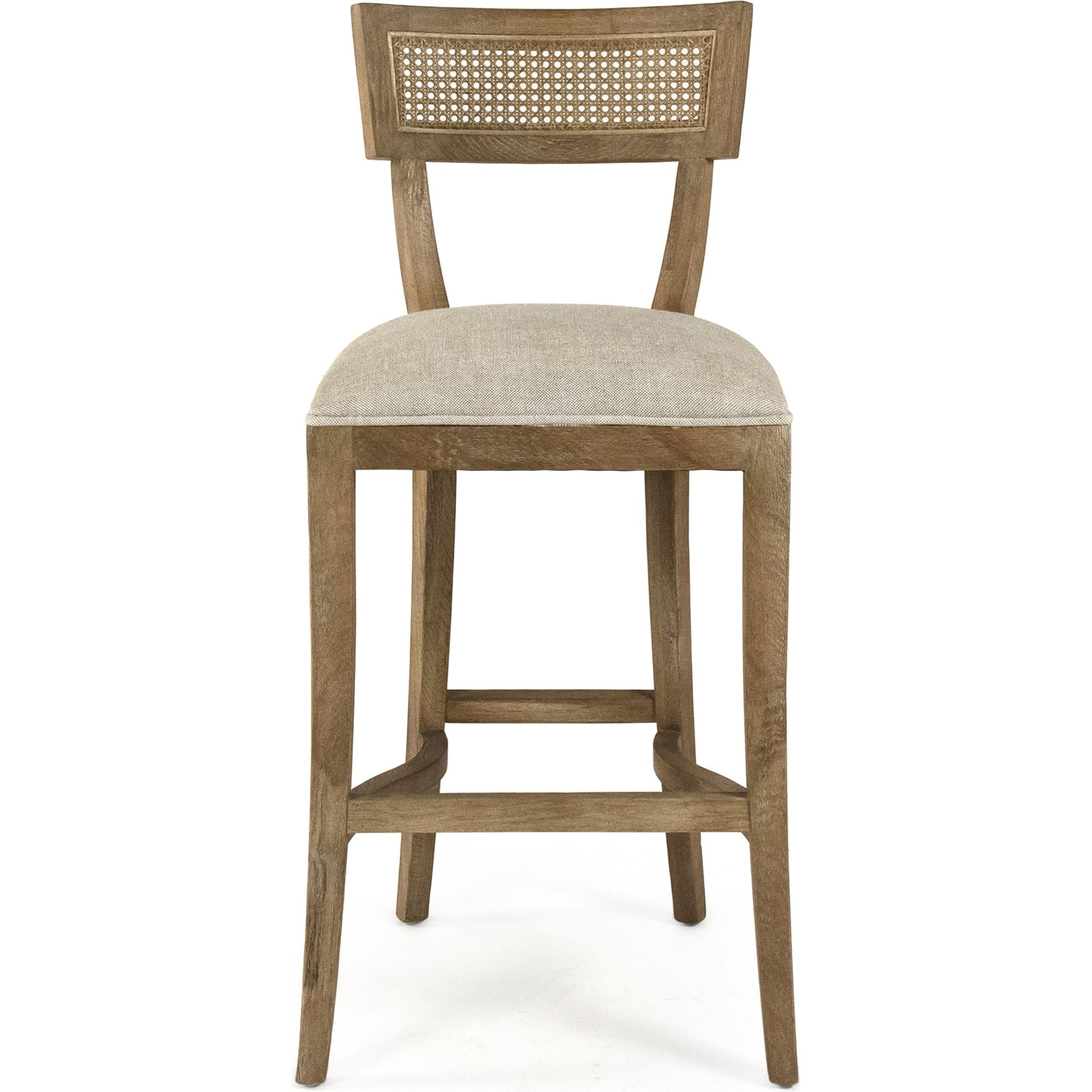 Carvell Cane Back Bar Stool by Zentique. Made from unique in a transitional style.