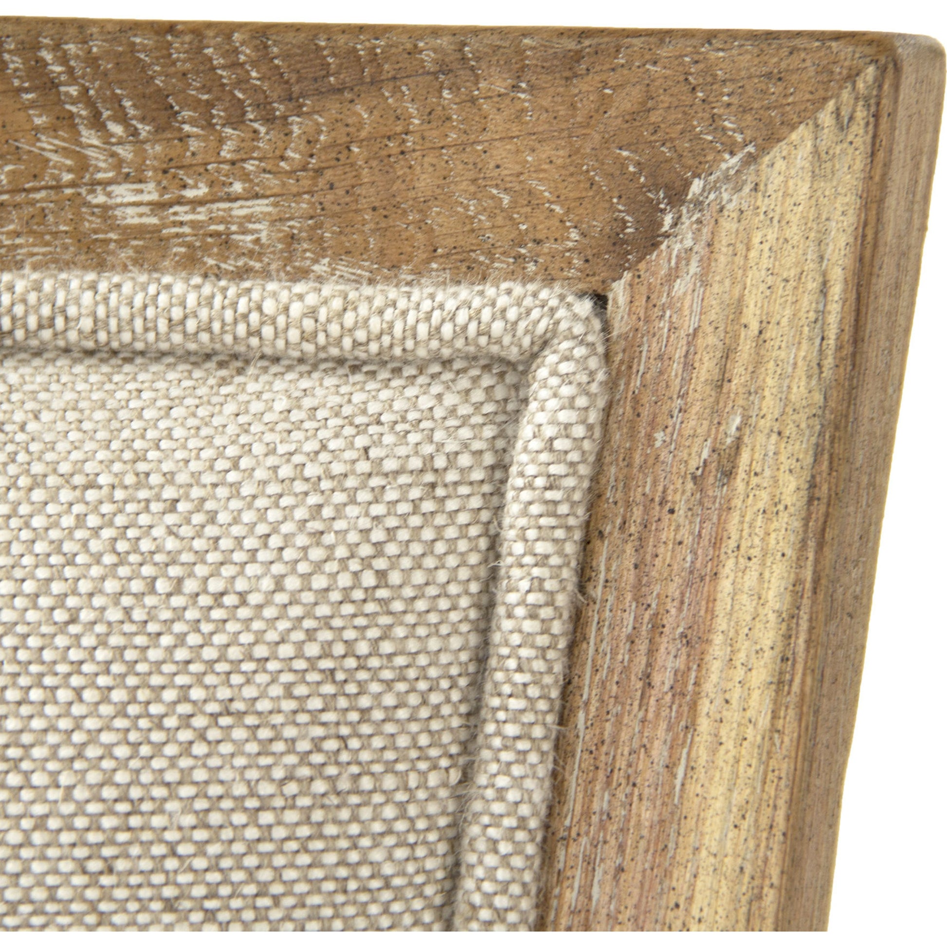 Carvell Side Chair by Zentique in limed gray oak. Made from limed grey oak in a cottage & farmhouse style.