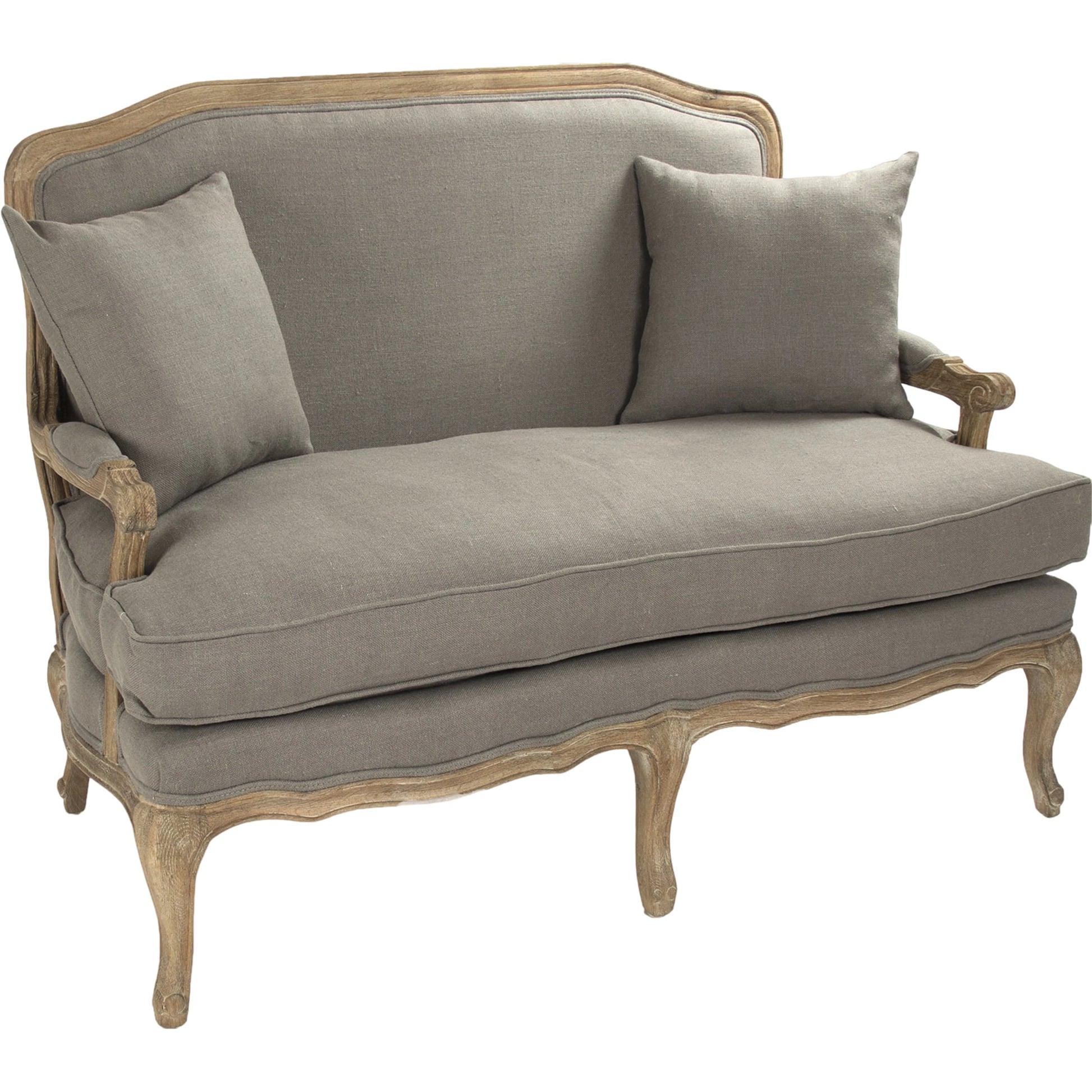 Bastille Settee by Zentique. Made from unique in a cottage & farmhouse style.