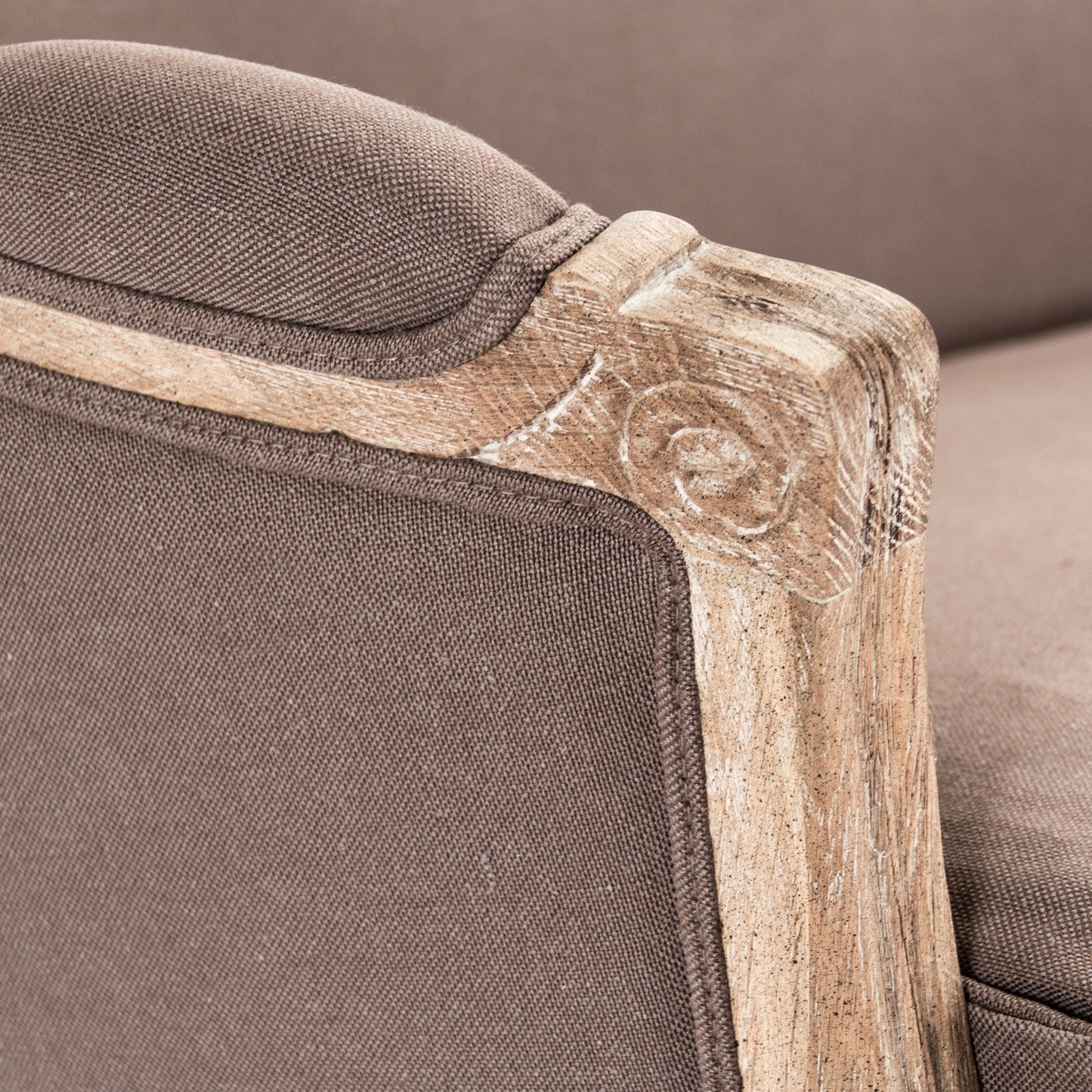 025 S-337719 | Closeup | Maison Settee by Zentique. Made from unique in a traditional style.