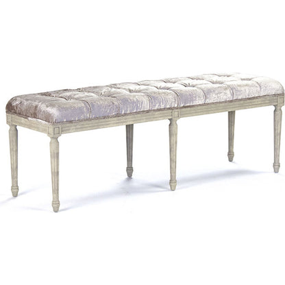 Louis Tufted Bench by Zentique. Made from unique in a traditional style.