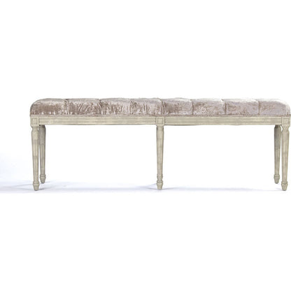 Louis Tufted Bench by Zentique. Made from unique in a traditional style.
