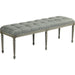 Louis Tufted Bench by Zentique. Made from unique in a traditional style.