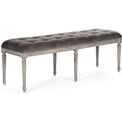 Louis Tufted Bench by Zentique. Made from unique in a traditional style.