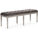 Louis Tufted Bench by Zentique. Made from unique in a traditional style.