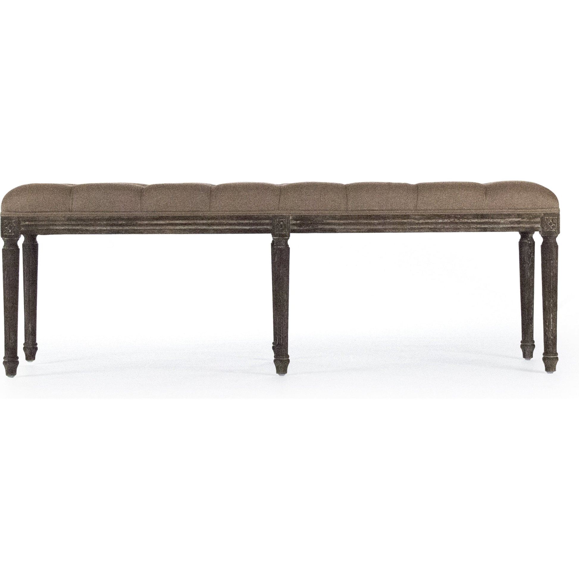 Louis Tufted Bench by Zentique. Made from unique in a traditional style.