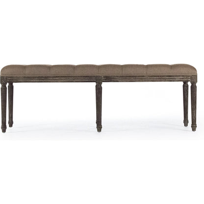 Louis Tufted Bench by Zentique. Made from unique in a traditional style.