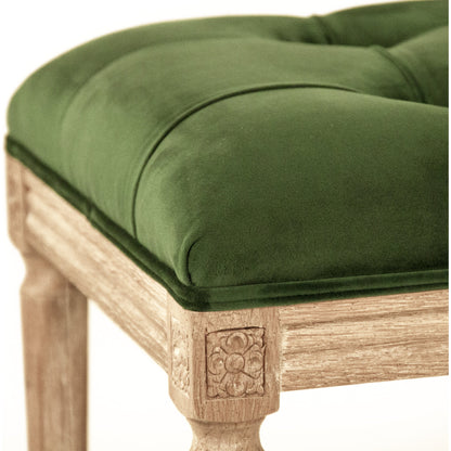 Louis Tufted Bench by Zentique. Made from unique in a traditional style.