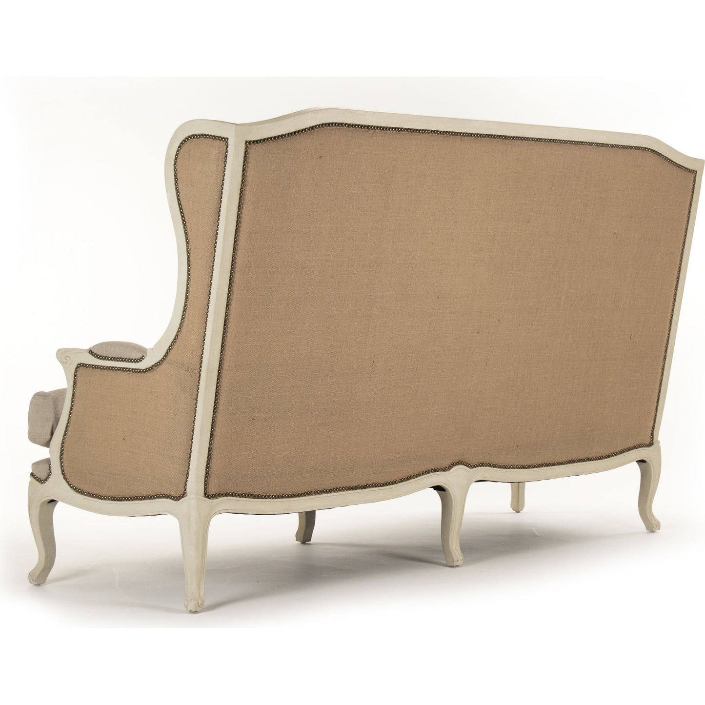 006 S-337545 | Additional Silo | Leon Sofa by Zentique. Made from limed grey oak in a traditional style.