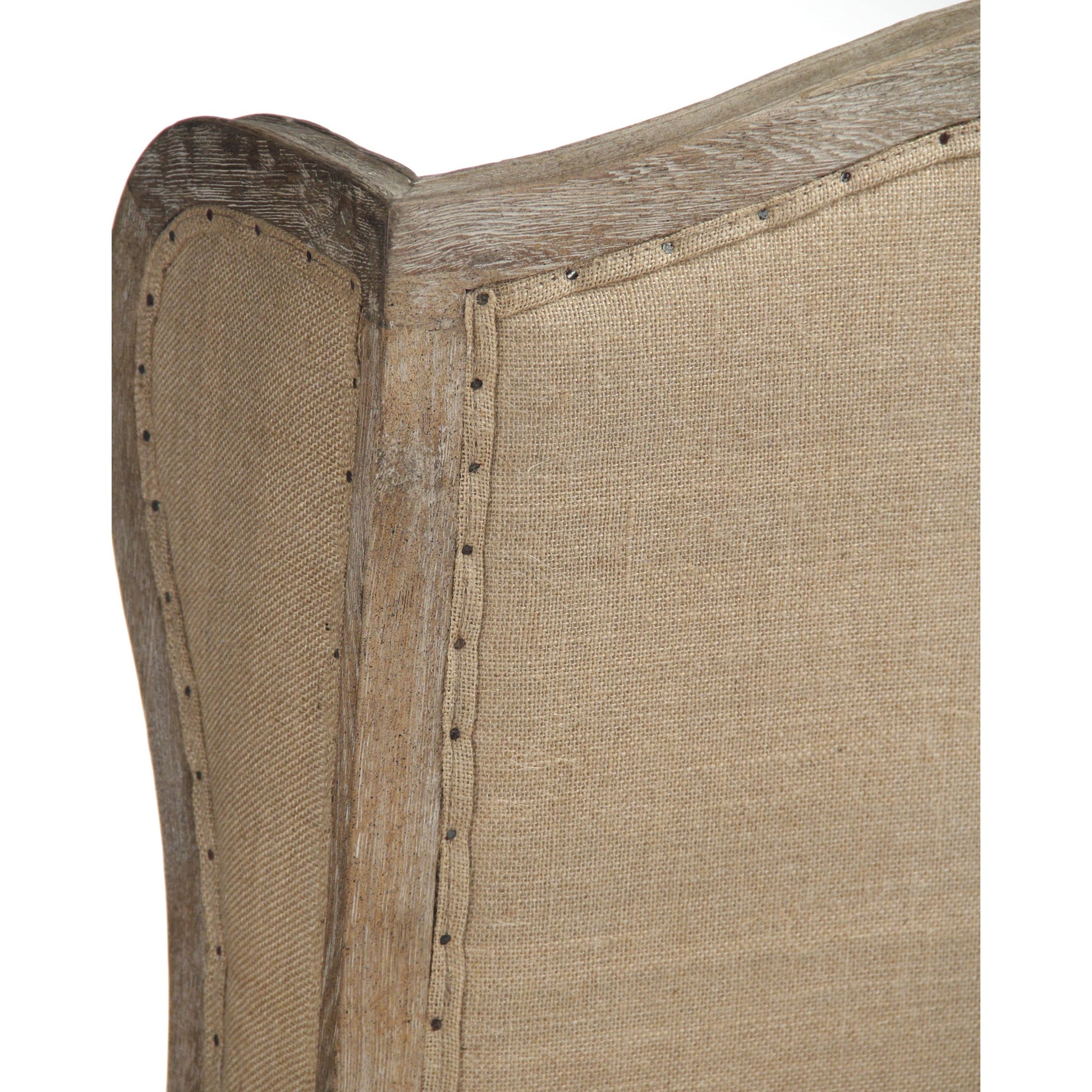 Leon Sofa by Zentique. Made from limed grey oak in a traditional style.