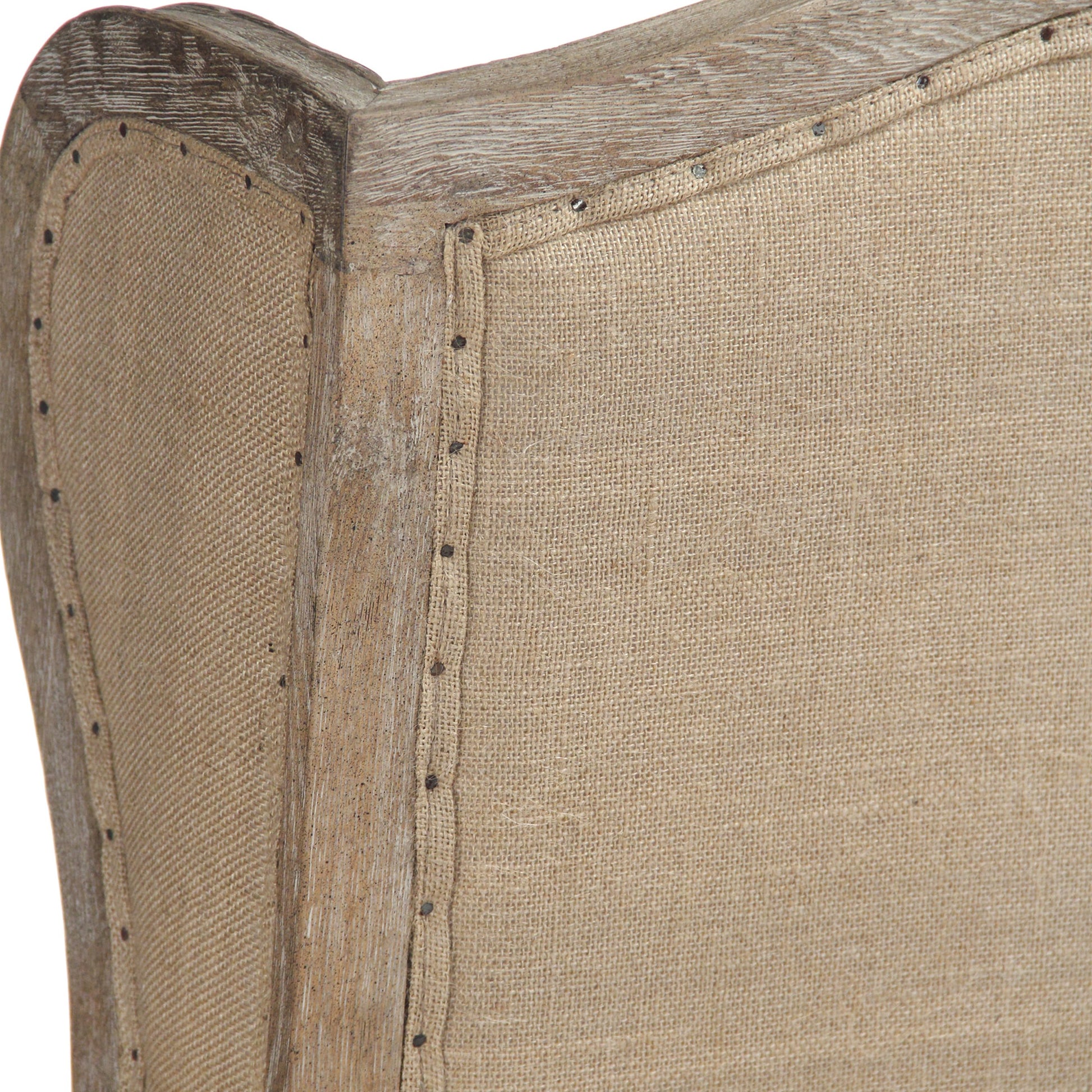 Leon Sofa by Zentique. Made from limed grey oak in a traditional style.