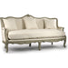 Adele Sofa by Zentique in faux olive green birch. Made from faux olive green birch in a traditional style.