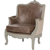 Top Grain Brown Leather, Jute