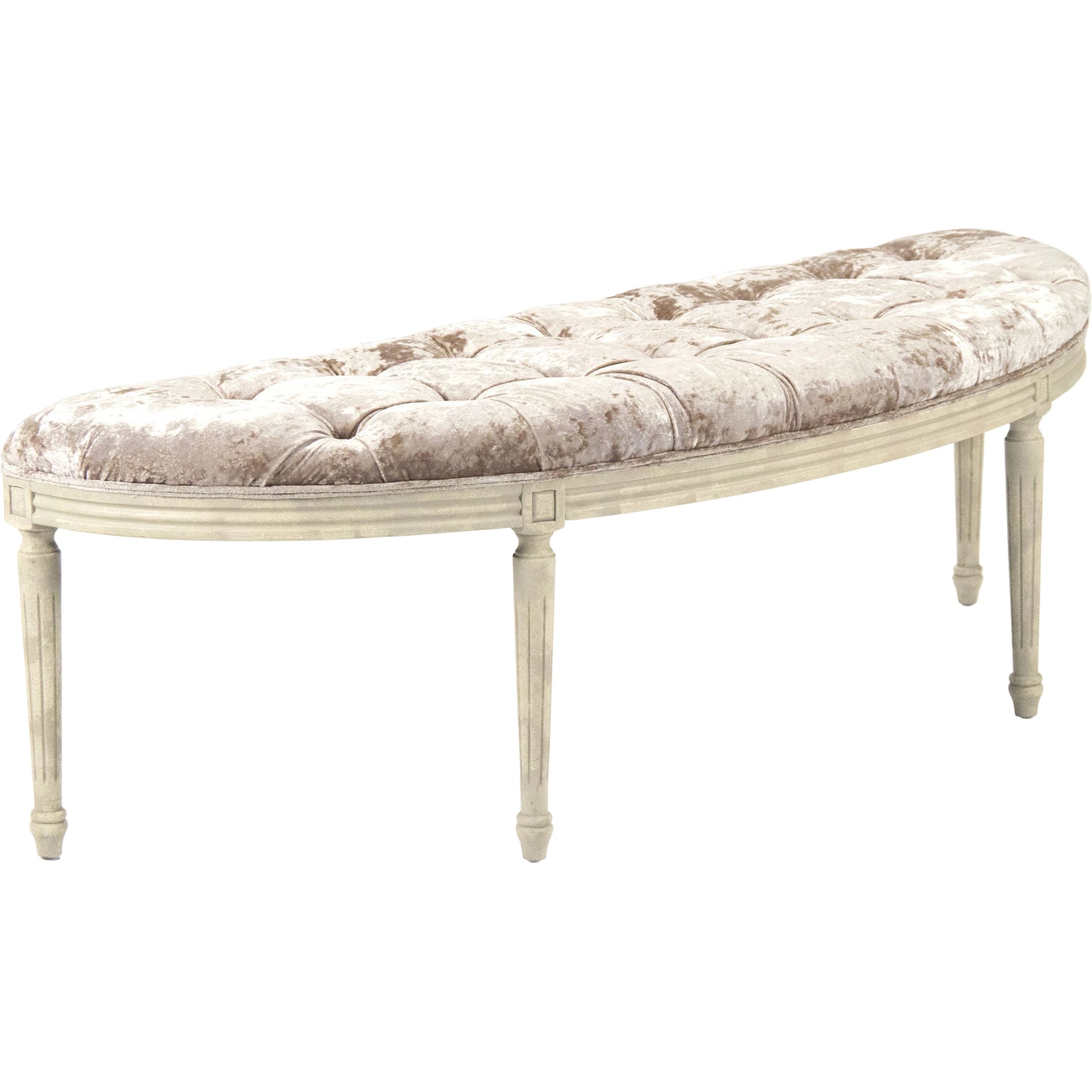 Louis Curve Bench by Zentique. Made from unique in a traditional style.