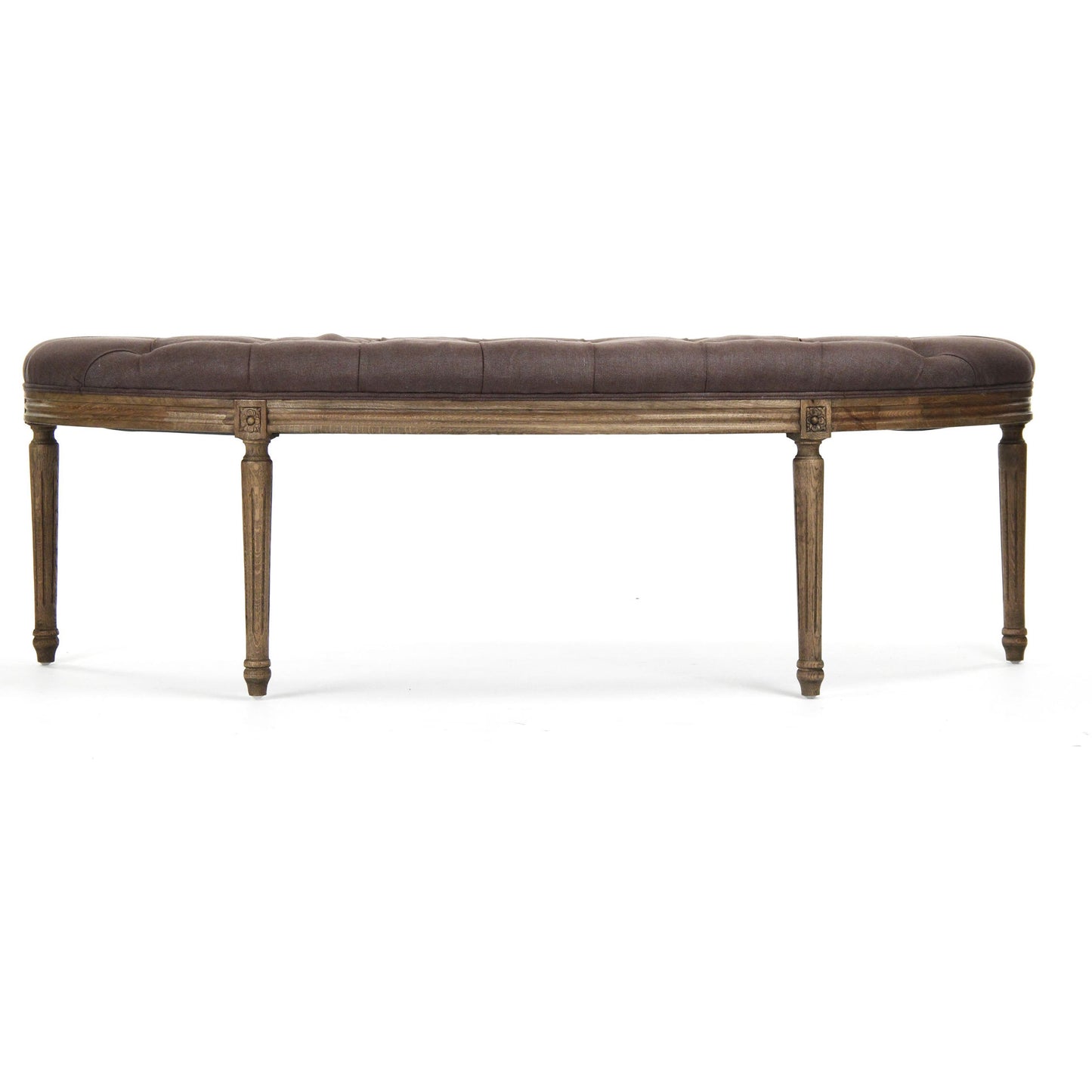 012 S-337624 | Additional Silo | Louis Curve Bench by Zentique. Made from unique in a traditional style.