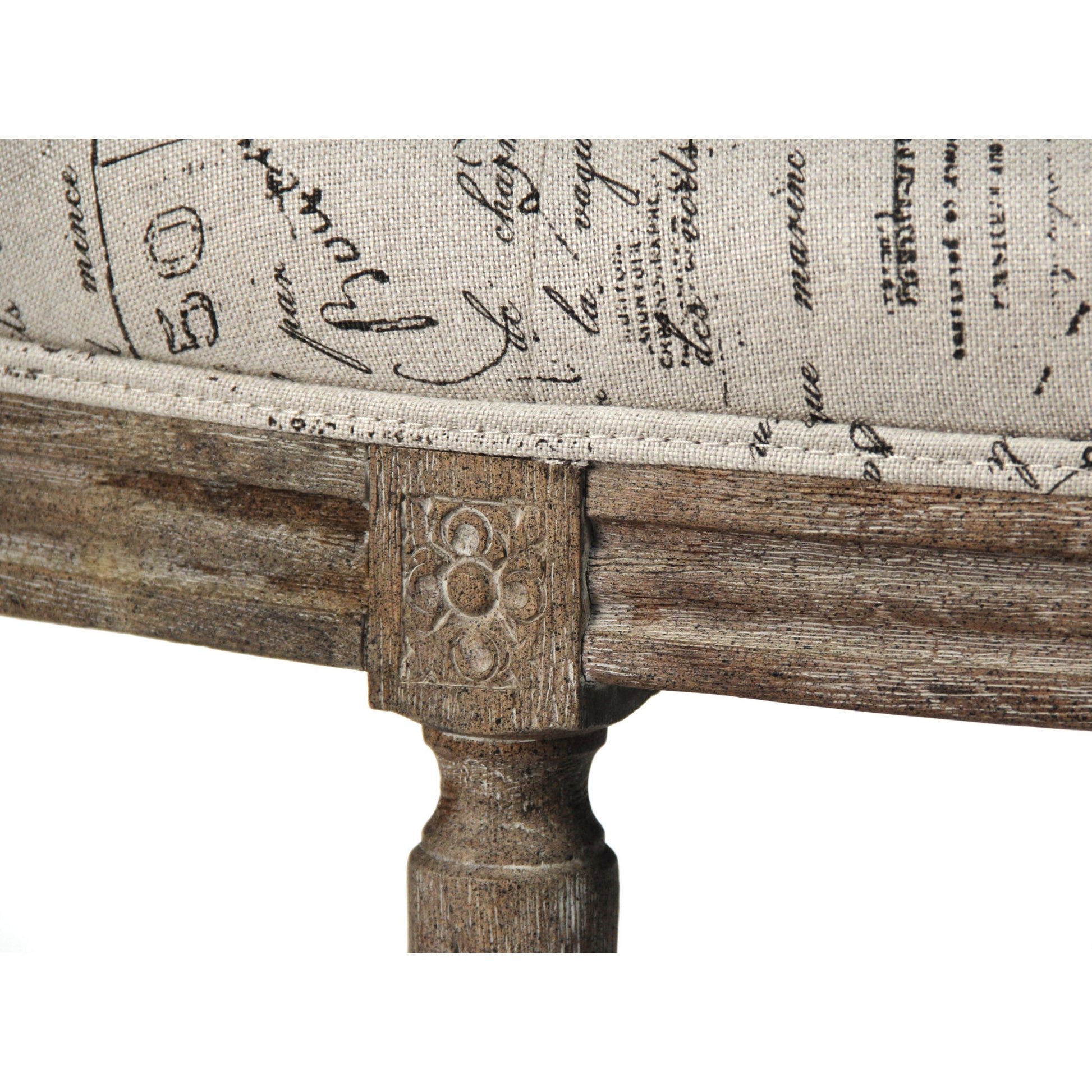 Louis Curve Bench by Zentique. Made from unique in a traditional style.