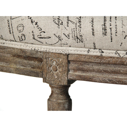 Louis Curve Bench by Zentique. Made from unique in a traditional style.