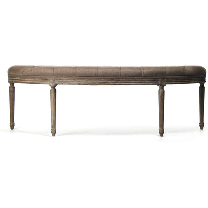 Louis Curve Bench by Zentique. Made from unique in a traditional style.