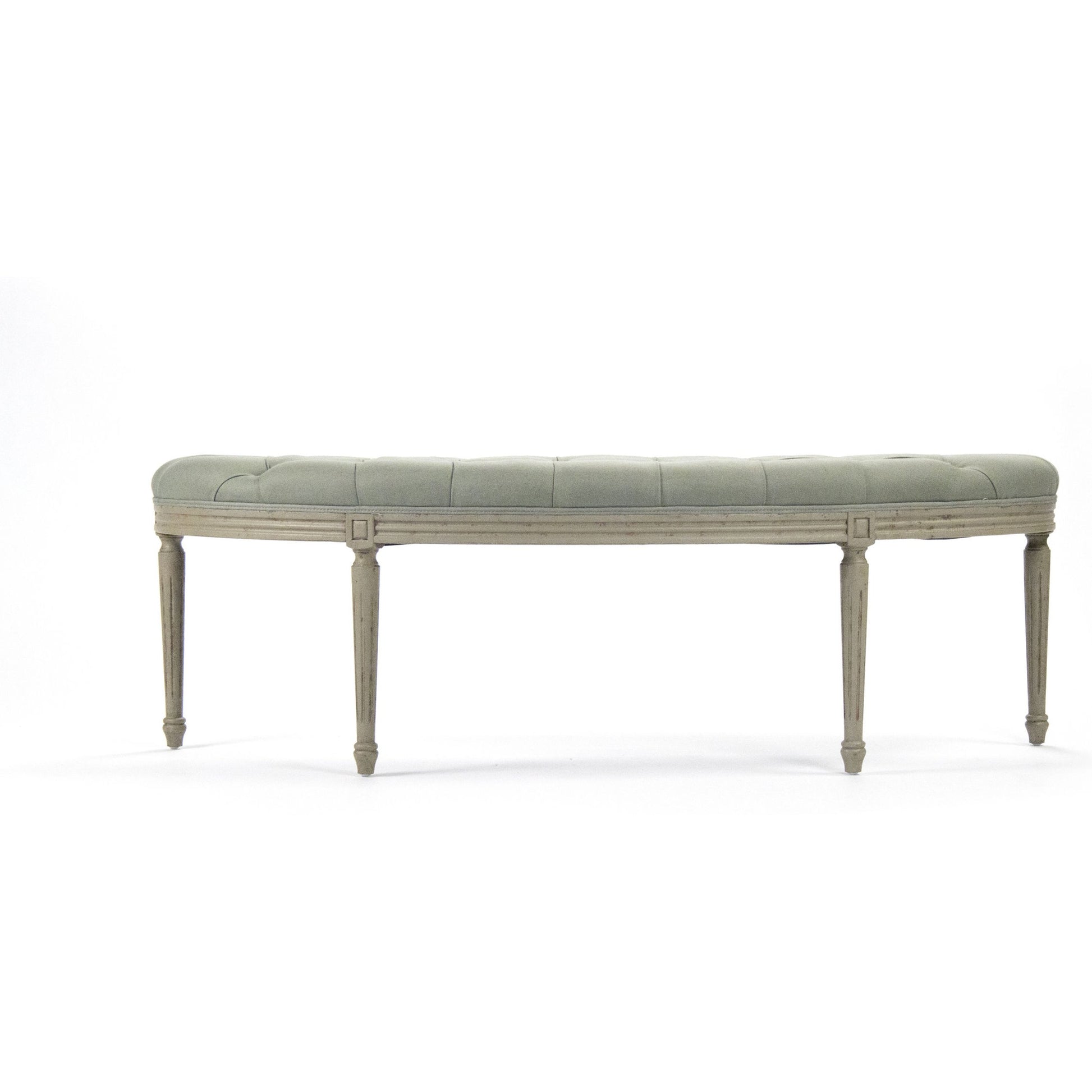 Louis Curve Bench by Zentique. Made from unique in a traditional style.