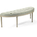 Louis Curve Bench by Zentique. Made from unique in a traditional style.