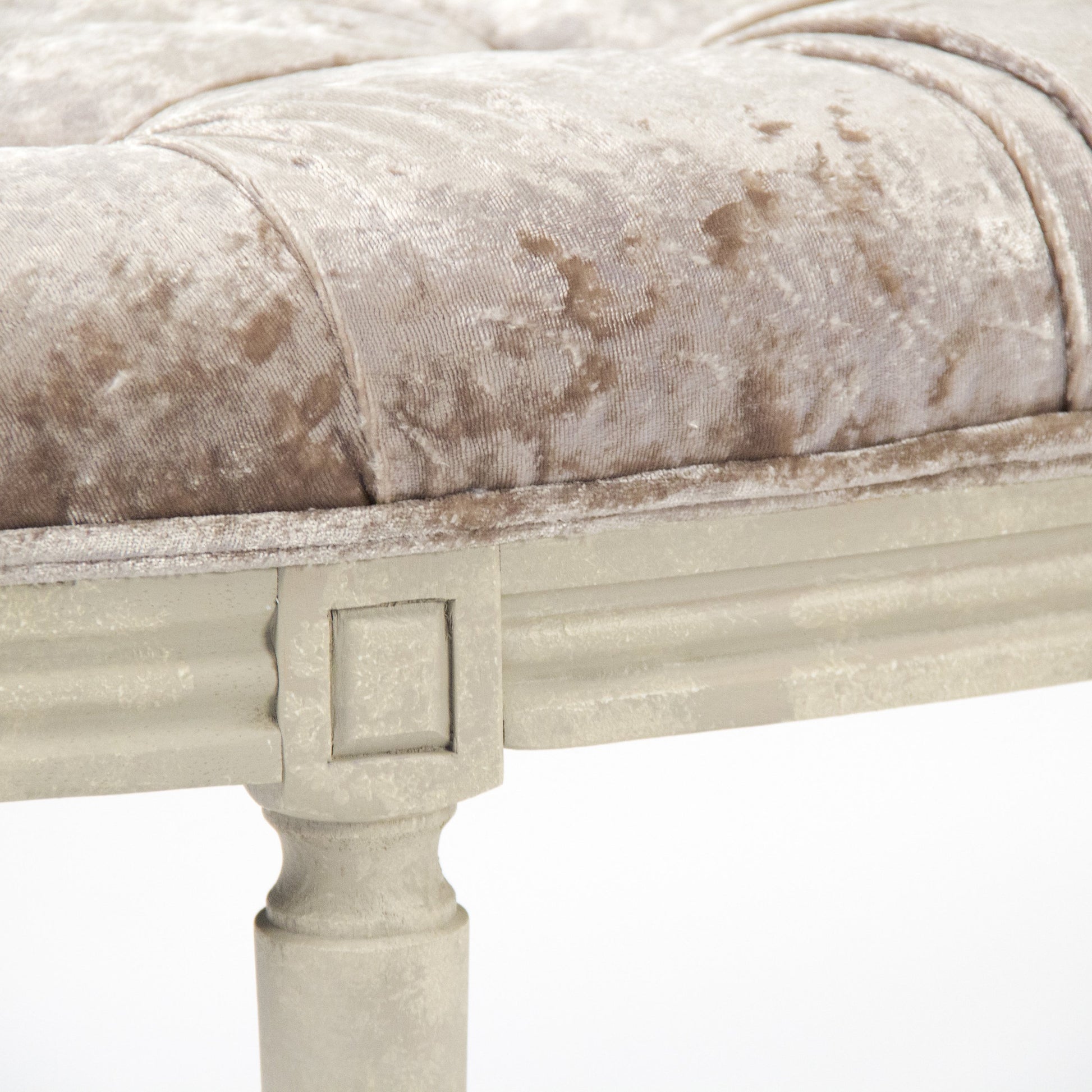 Louis Curve Bench by Zentique. Made from unique in a traditional style.