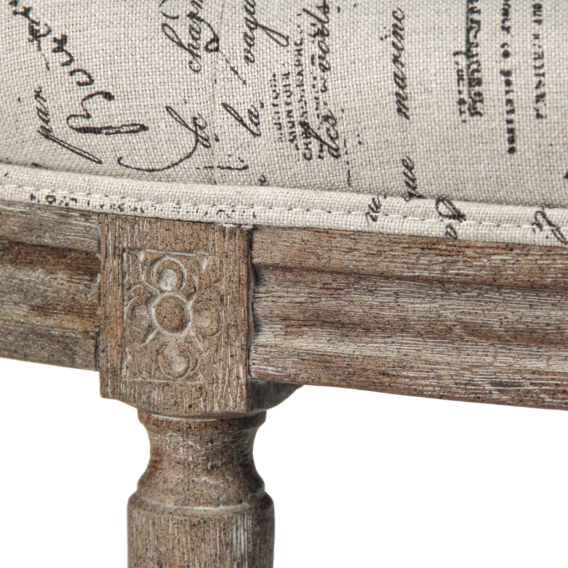 Louis Curve Bench by Zentique. Made from unique in a traditional style.