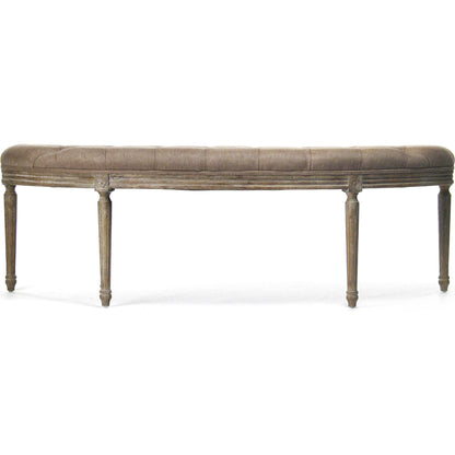 Louis Curve Bench by Zentique. Made from unique in a traditional style.