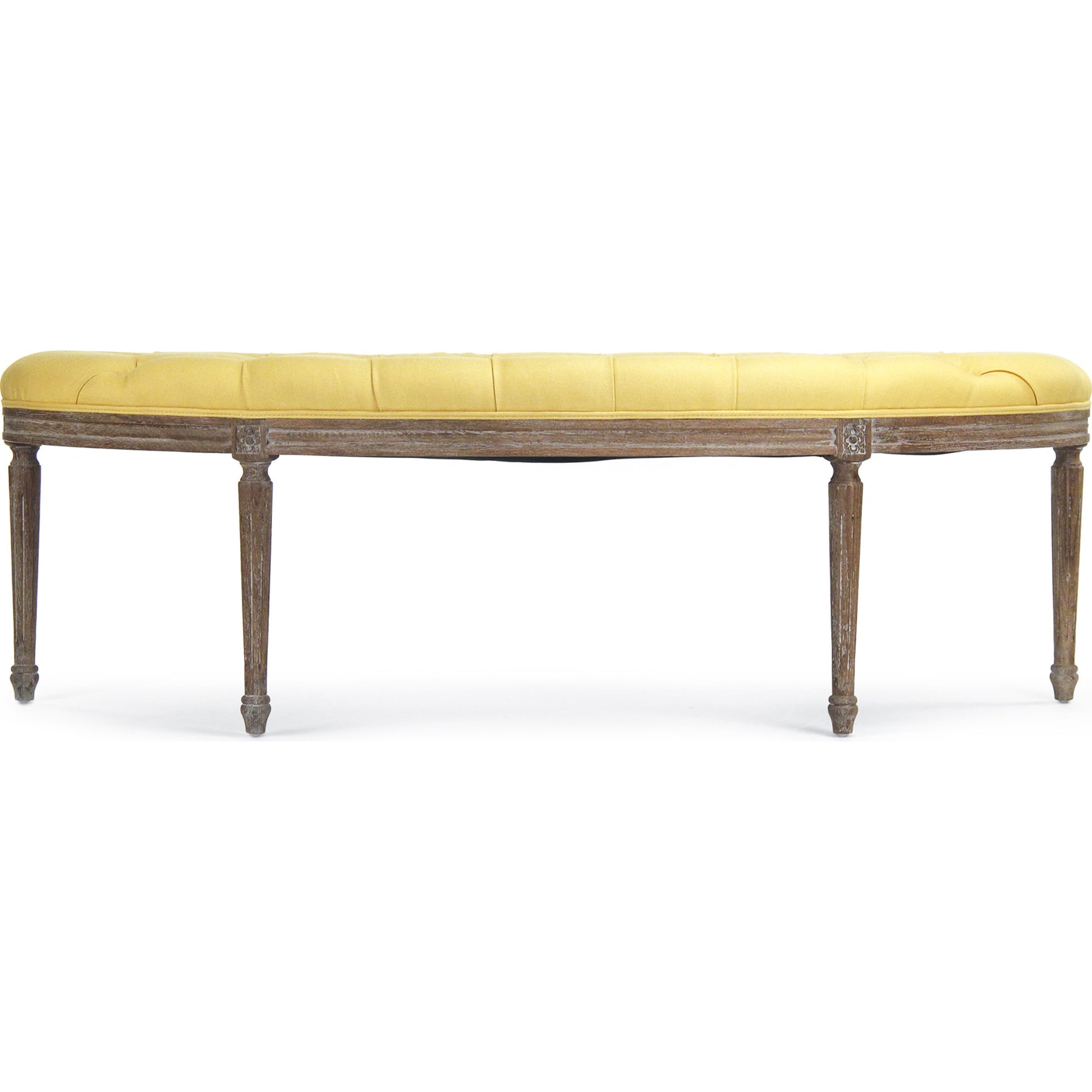 Louis Curve Bench by Zentique. Made from unique in a traditional style.