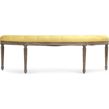 Louis Curve Bench by Zentique. Made from unique in a traditional style.