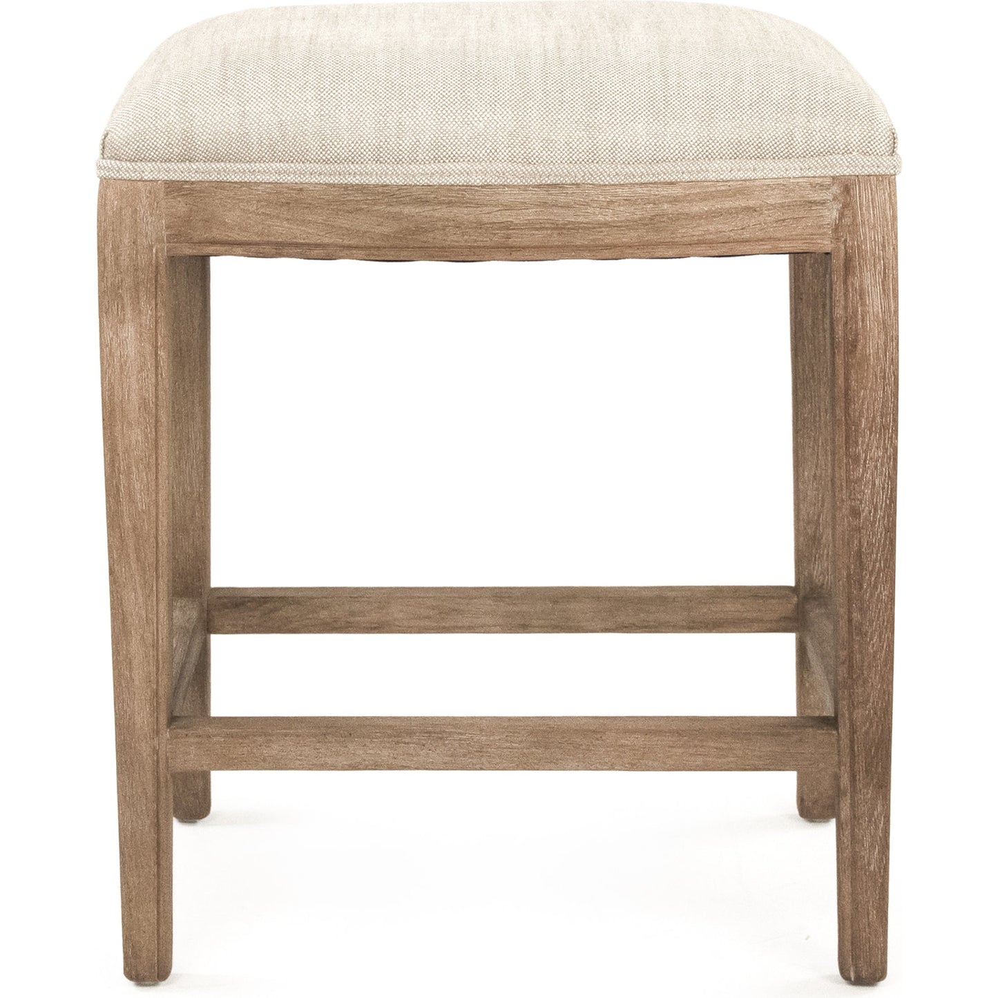 001 SR-900111 | Additional Silo | Cora Counter Stool by Zentique in oatmeal and limed gray oak. Made from limed grey oak in a transitional style.