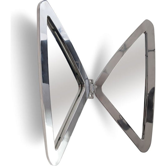 Butterfly Mirror by Phillips Collection in brass. Made from metal in a modern style.