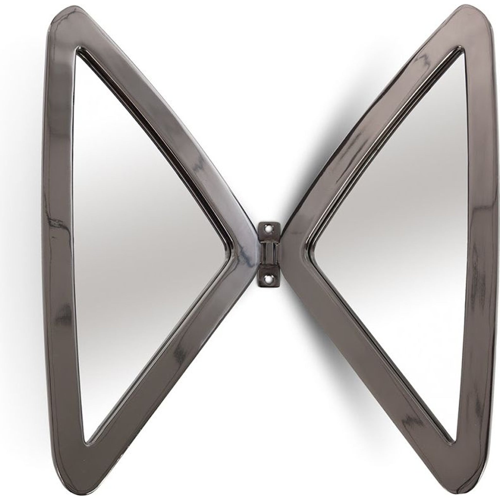 Butterfly Mirror by Phillips Collection in brass. Made from metal in a modern style.