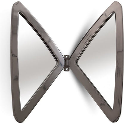 Butterfly Mirror by Phillips Collection in brass. Made from metal in a modern style.