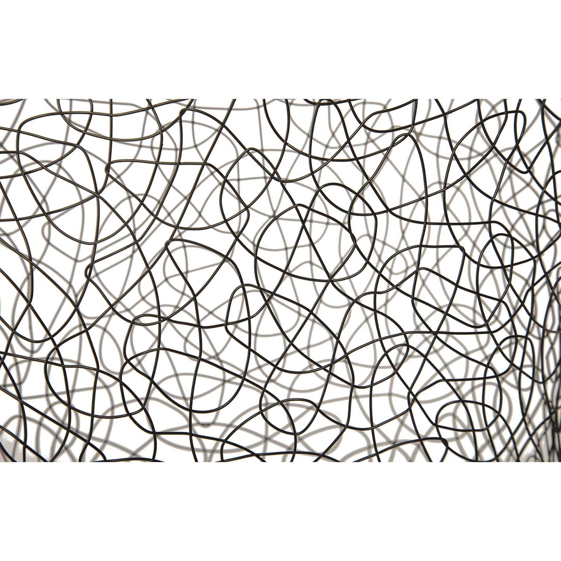 Crazy Wire Lounging Male by Phillips Collection in black. Made from metal in a modern style.