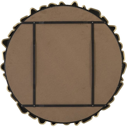 Pebble Mirror by Phillips Collection in gold and brass. Made from metal in a modern style.