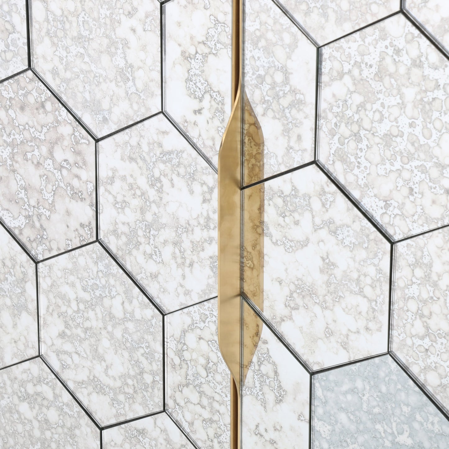 004 S-338891 | Additional Silo | Cybil Sideboard by Four Hands in dark walnut. Made from walnut veneer, stainless steel, glass in a eclectic & global style.