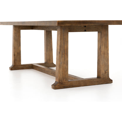Otto Dining Table by Four Hands. Made from solid pine in a cottage & farmhouse style.