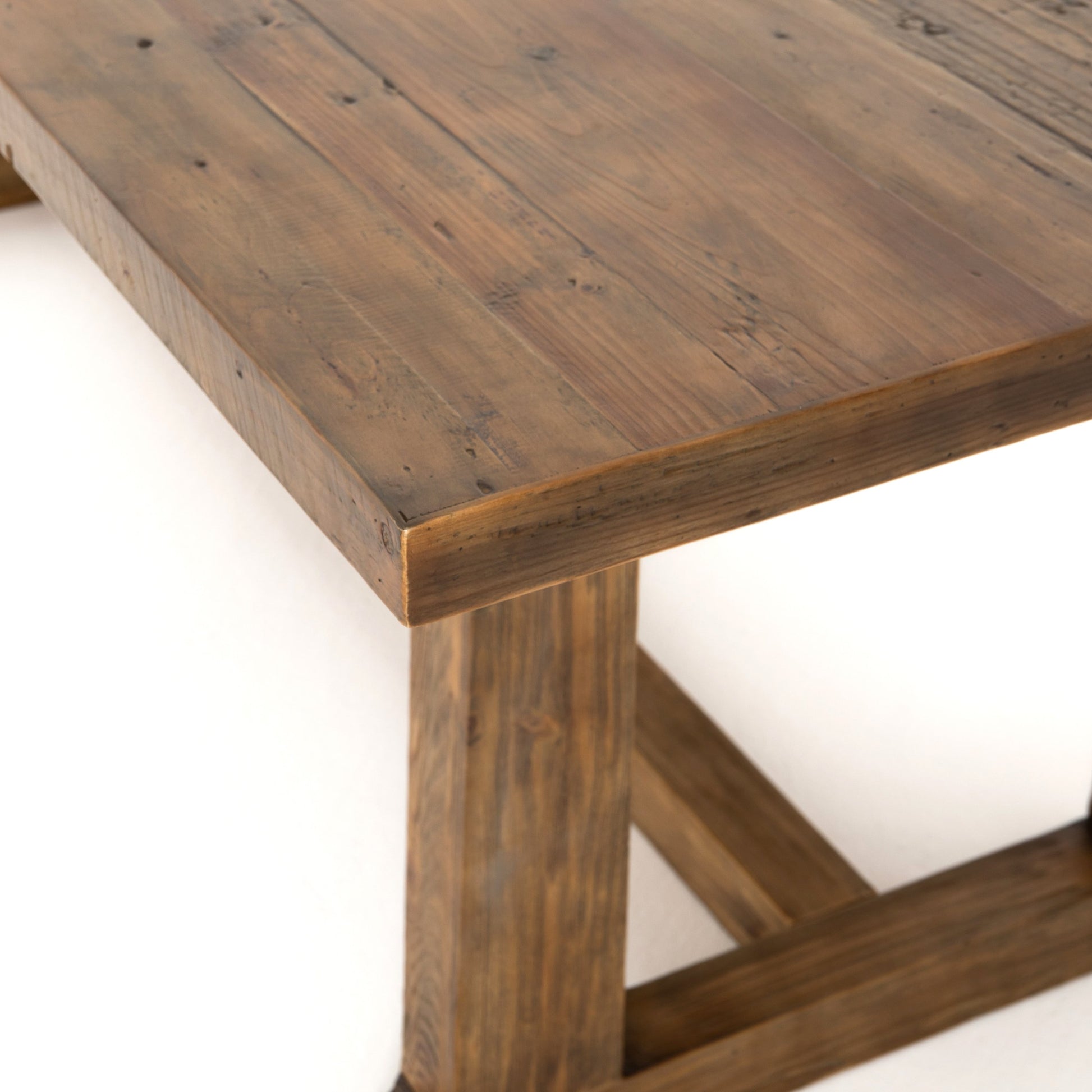 Otto Dining Table by Four Hands. Made from solid pine in a cottage & farmhouse style.